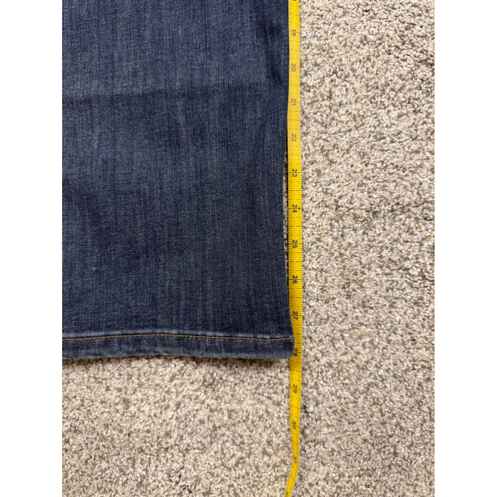 Lee Sculpting Slim Fit Jeans Women 14 Short Blue NWT‎ Mid Rise Pull On Slim Leg - Picture 5 of 5